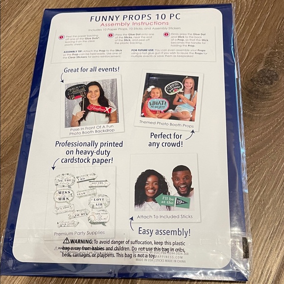 Orange Party Props Set - Picture 3 of 3